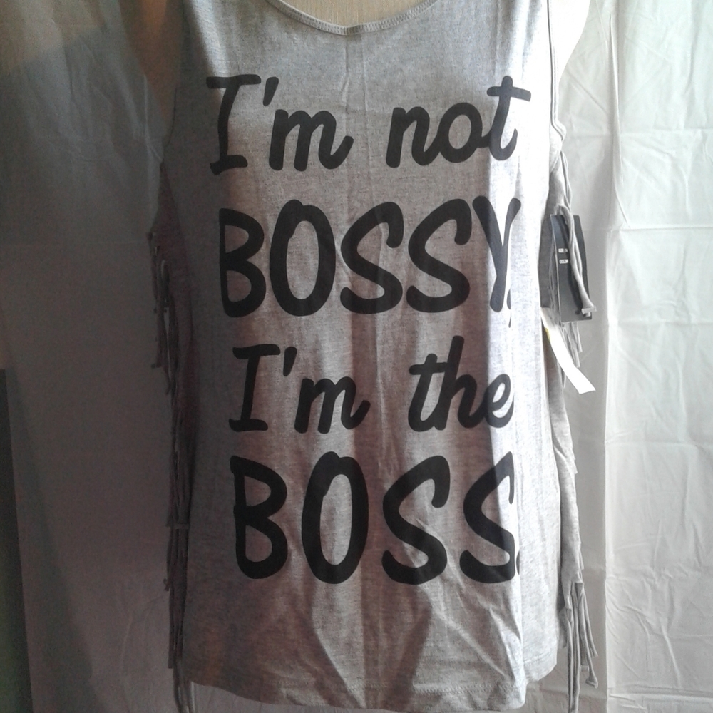 Sleeveless tee